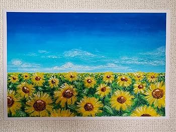 パステル画　絵画　F15 b29105e1dc7ef488971d2b3e84e560